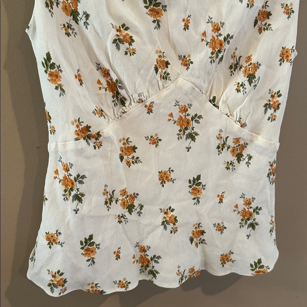 REFORMATION
Bettie Floral Print Mock Neck Top - Picture 4 of 9